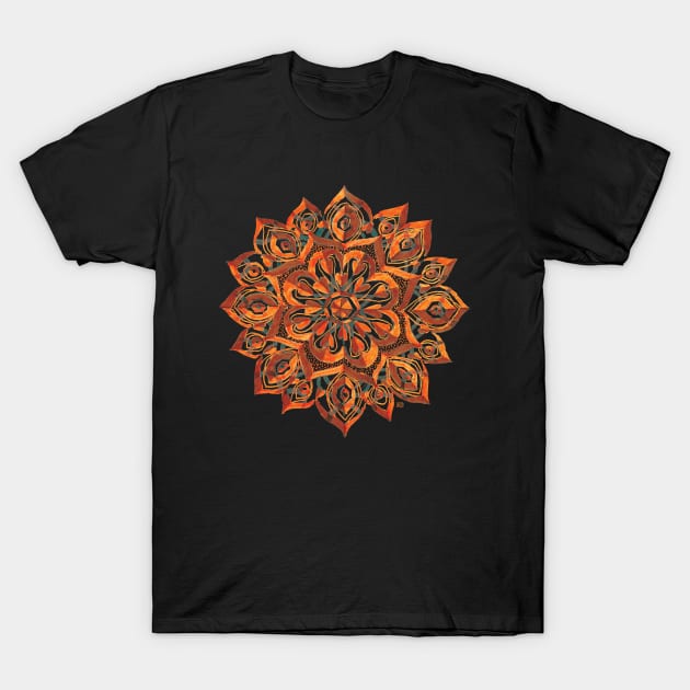 Orange Star T-Shirt by kasia_dippel